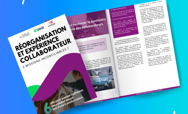 Livre blanc expérience collaborateur et réorganisation