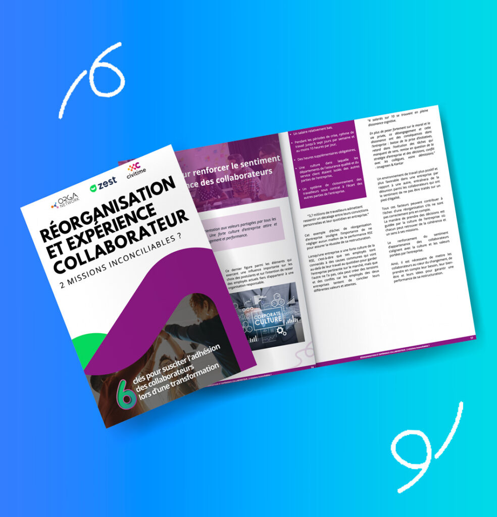 Livre blanc expérience collaborateur et réorganisation