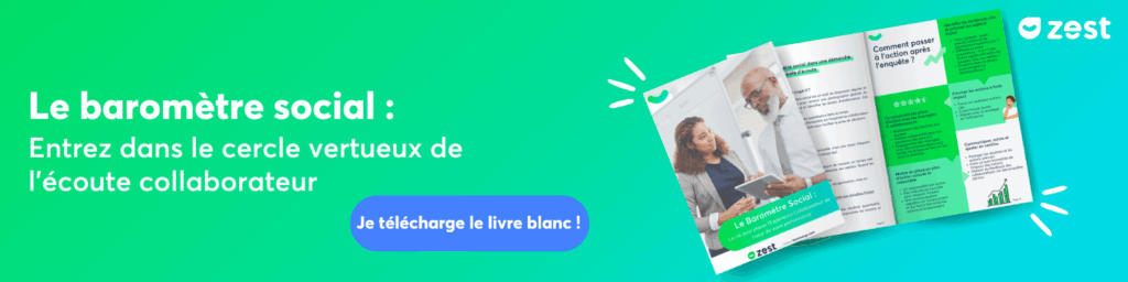 Téléchargez le baromètre social, et entrez dans le cercle vertueux de l'écoute collaborateur !