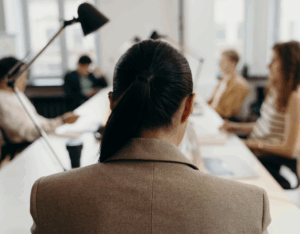 Image d'une réuinon Management d'équipe